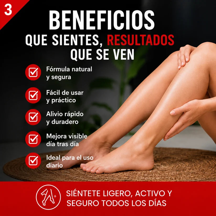 Parches Naturales para Varices y para las Piernas Cansadas - VeinPatch™
