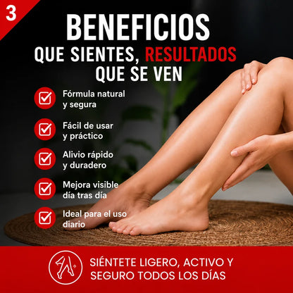 Parches Naturales para Varices y para las Piernas Cansadas - VeinPatch™
