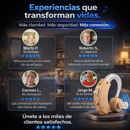 Amplificador de Sonido 🔊 Recupera la Claridad Auditiva + Envío Gratis - Tienda Ravenza
