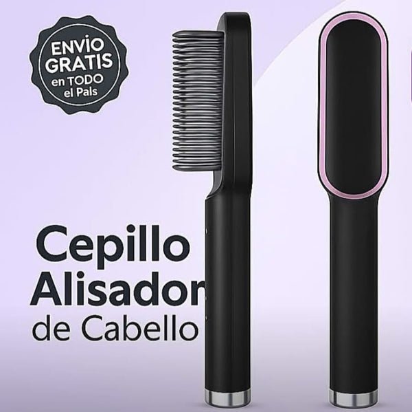 CEPILLO ALISADOR Beauty Max® 2 en 1 - Cabello Perfecto en Segundos - Tienda Ravenza