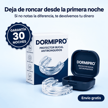 Deja de Roncar la Primera Noche - DORMIPRO - Tienda Ravenza