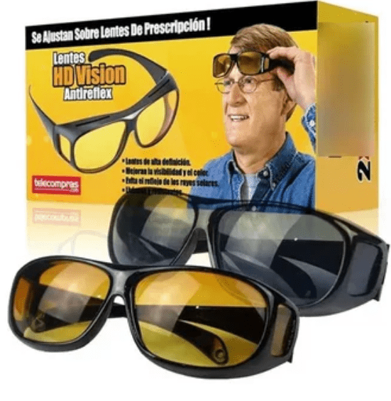 Gafas HD Nocturnas para Conducir + Gafas de SOL. Paga 1 Lleva 2 - Tienda Ravenza