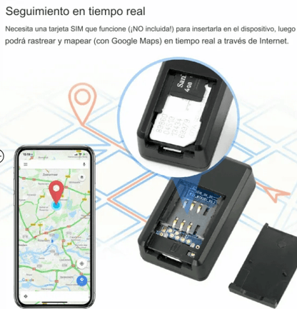Mini rastreador GPS localizador GF07 - Tienda Ravenza