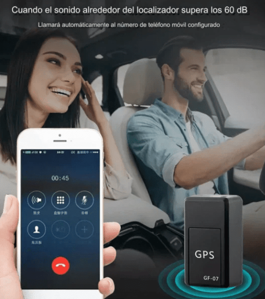 Mini rastreador GPS localizador GF07 - Tienda Ravenza