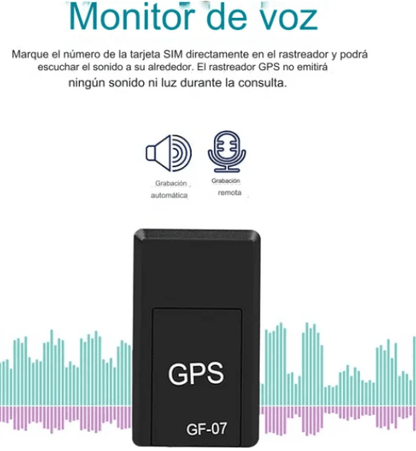 Mini rastreador GPS localizador GF07 - Tienda Ravenza
