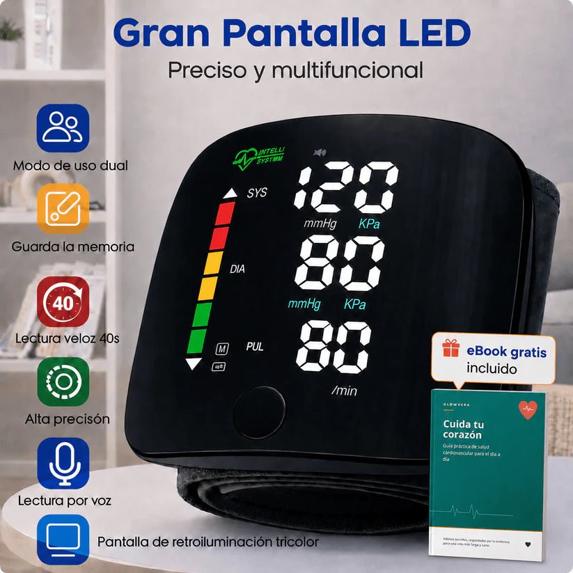Monitor de Salud Cardiovascular - Tienda Ravenza