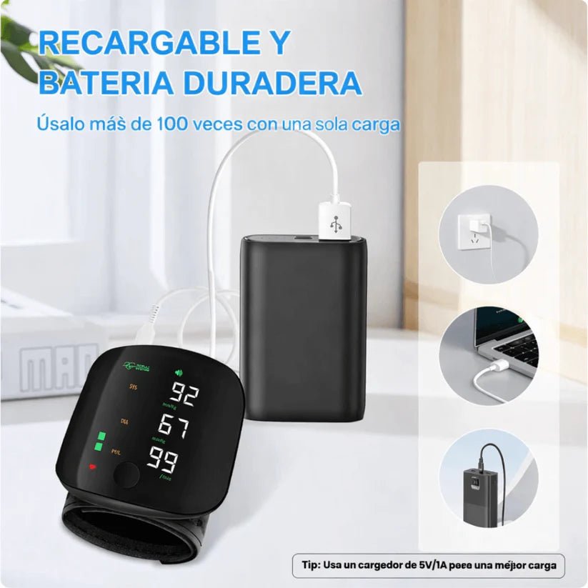 Monitor de Salud Cardiovascular - Tienda Ravenza