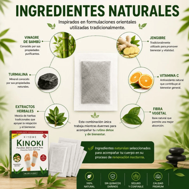 Parches Kinoki desintoxicantes - Despierta más liviano y renovado cada mañana - Tienda Ravenza