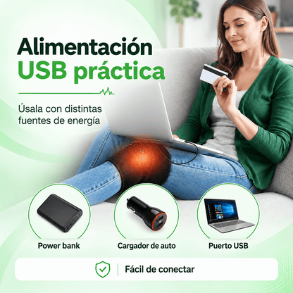 Rodillera Térmica Multiuso – Alivio Inmediato y Real - Tienda Ravenza