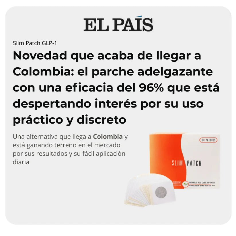 Slim Patch GLP - 1 - Pack Adelgazante Natural - Producto Original - Tienda Ravenza
