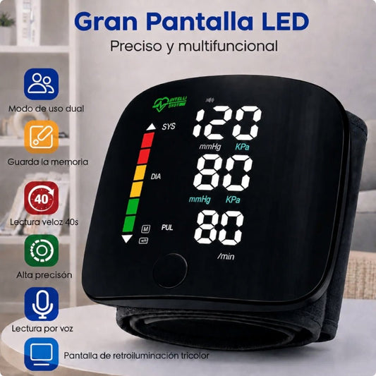 Tensiómetro Digital Recargable y con Voz + Estuche Gratis - Tienda Ravenza